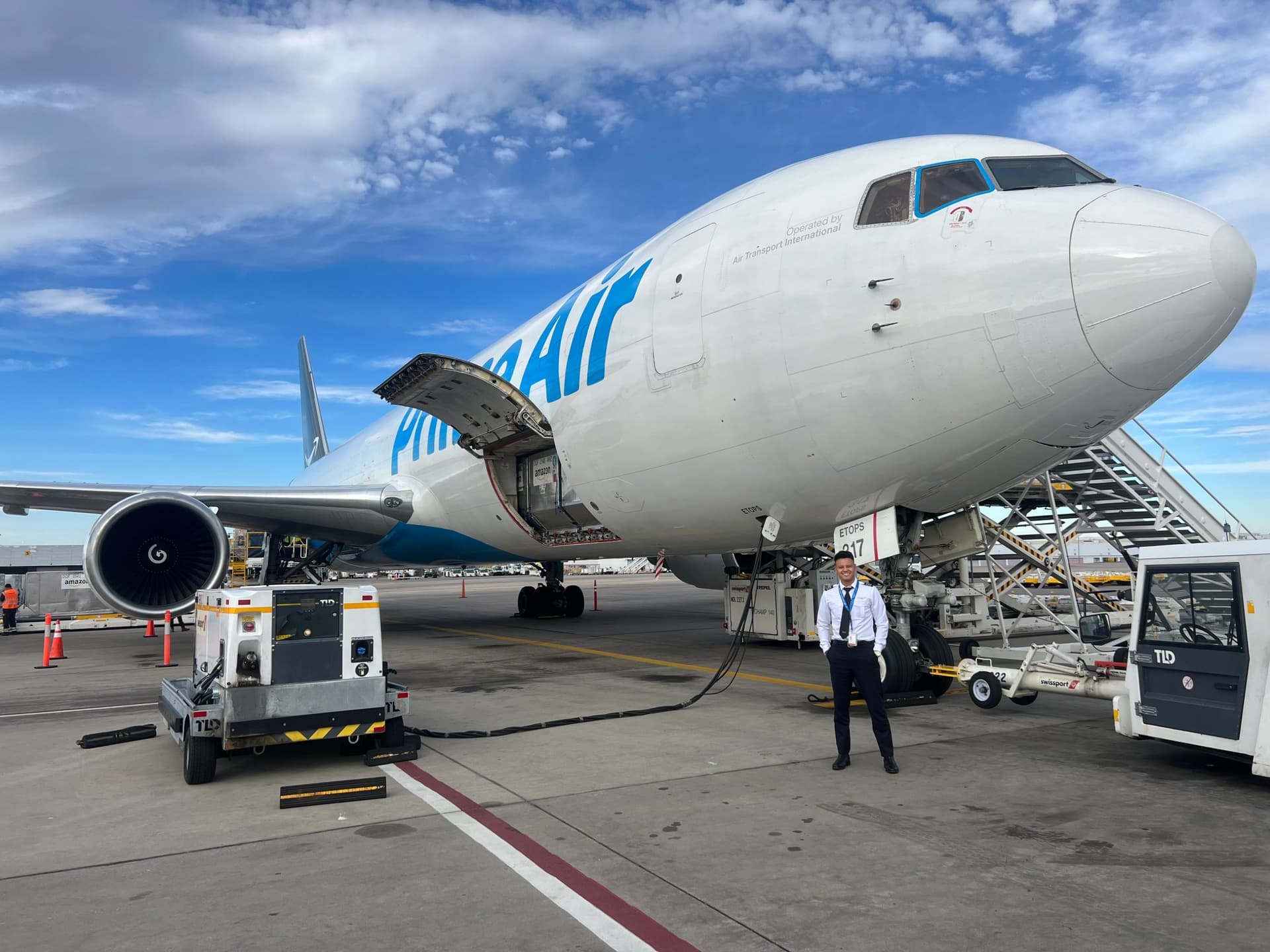 Charlie, former Parrish Aviation flight instructor, now First Officer at ATI on the Boeing 767